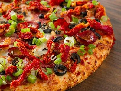 Garlic Tuscan Pizza from Mountain Mike?s Pizza - San Ramon Blvd in San Ramon, CA