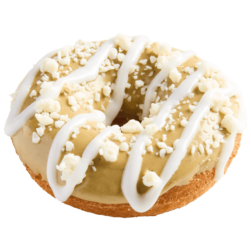 White Chocolate Gingerbread from Duck Donuts Madison in Madison, WI