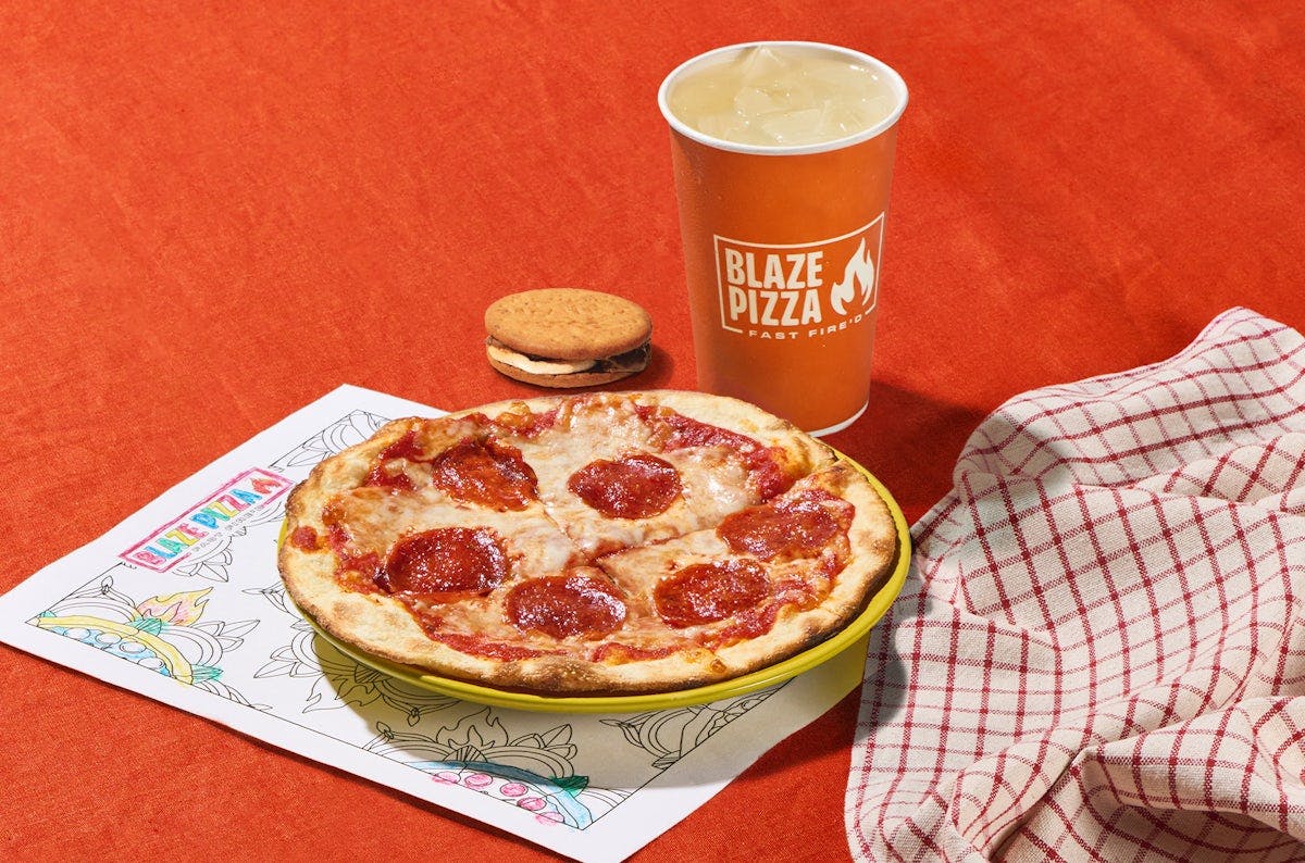 Kid's Pepperoni Pizza Meal from Blaze Pizza - Lincoln Way in Ames, IA