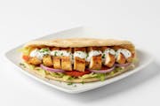 Chicken Gyros from HalalFlame - N Broad St in Meriden, CT