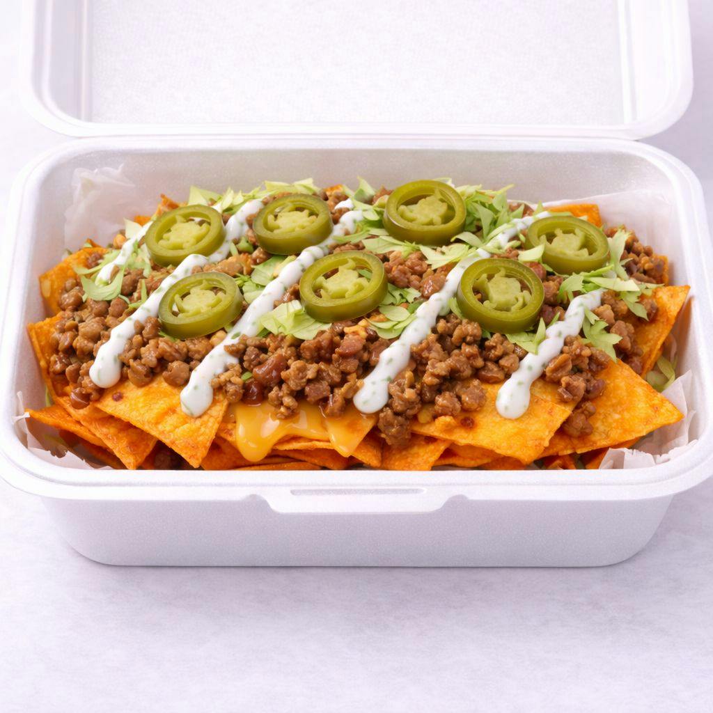 Fatty Patty Nachos from The Fatty Patty-Downtown (Food Truck) in Milwaukee, WI