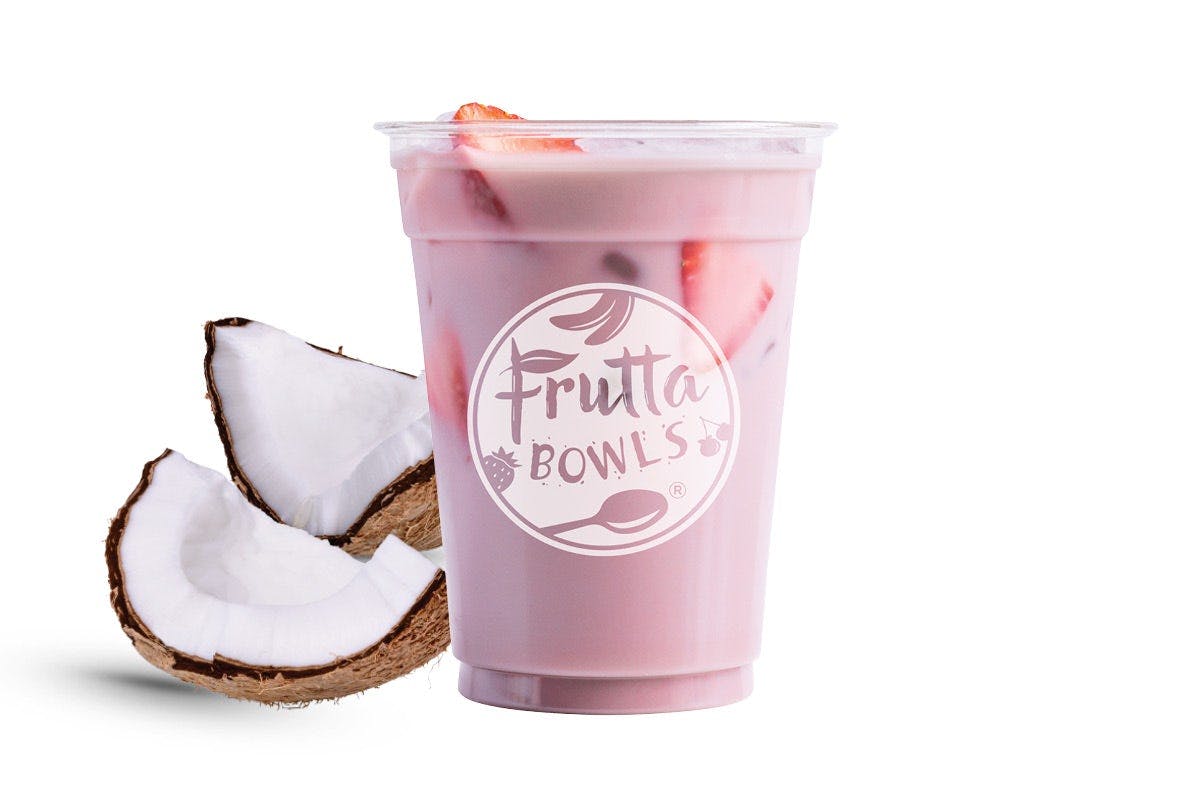 Strawberry Coconut Milk Refresher from Frutta Bowls - Town Square Pl in Jersey City, NJ