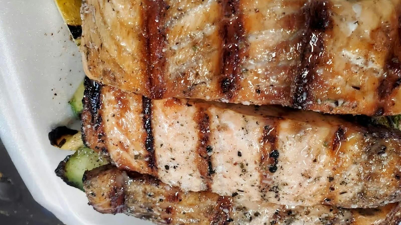 Salmon from Sheeba Express in Detroit, MI
