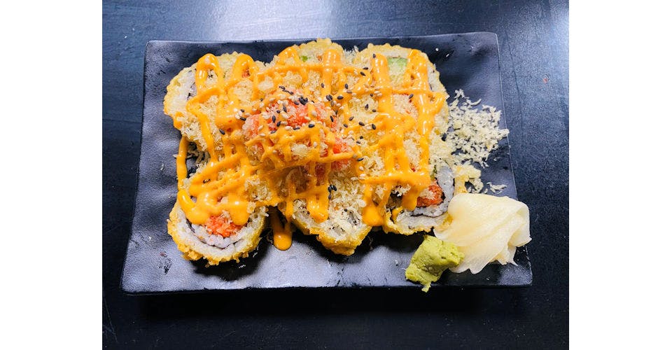 Volcano Roll from Sake Sushi Japanese Restaurant in Madison, WI