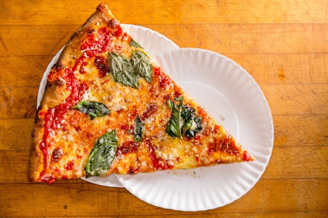 Margherita Slice from Artichoke Basille?s Pizza in Hoboken, NJ