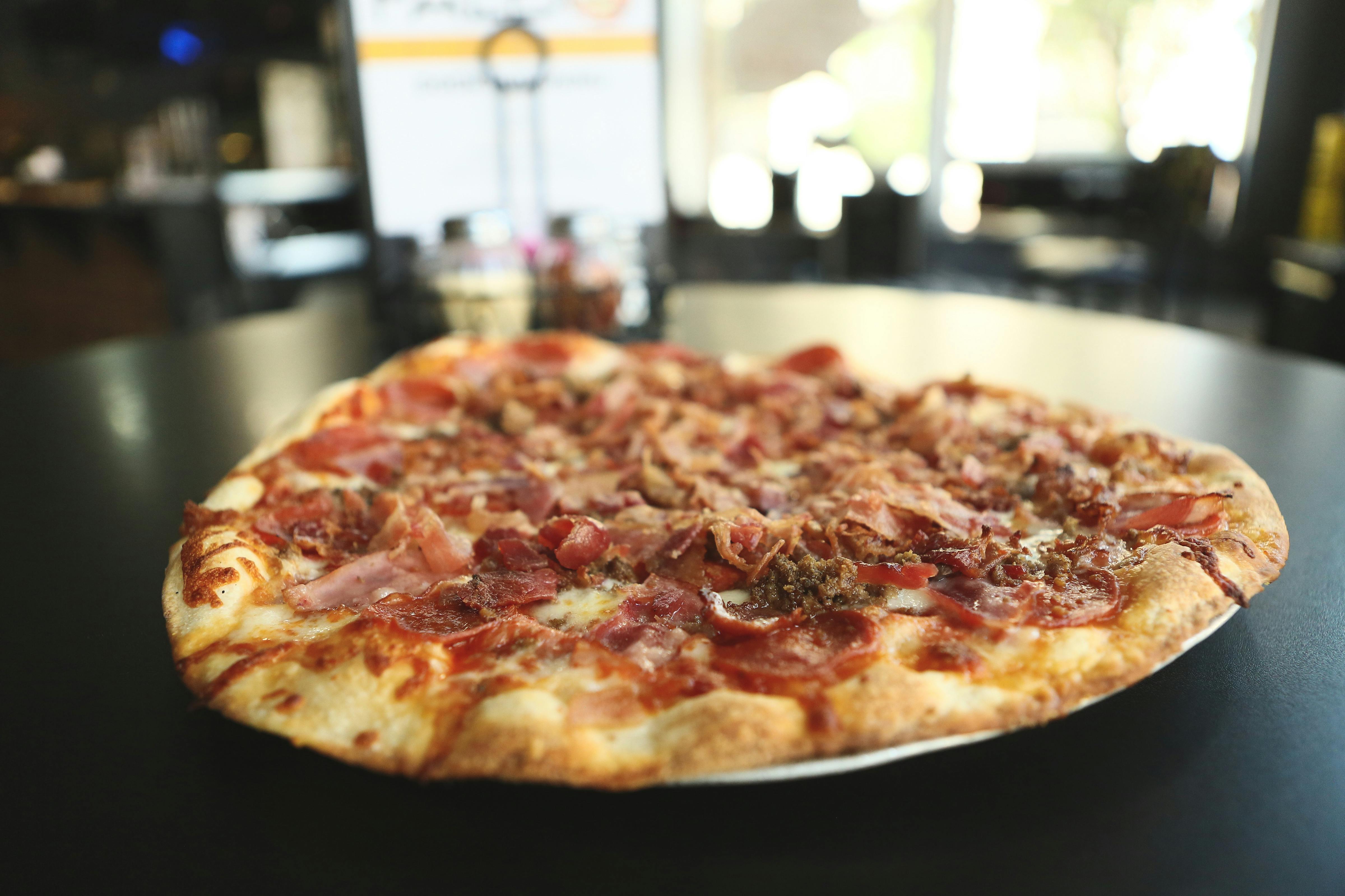 The Slaughterhouse Five Pizza from Falbo Bros. Pizzeria - Monona in Monona, WI