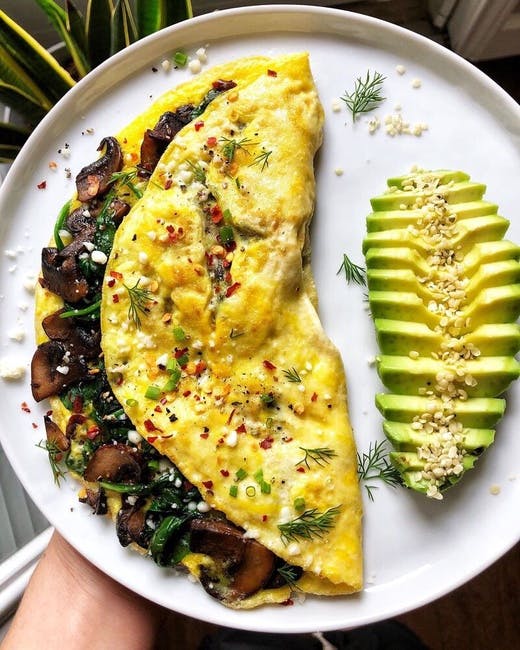 Omelette from Gardens Coffee & Tea - Los Feliz Blvd in Los Angeles, CA