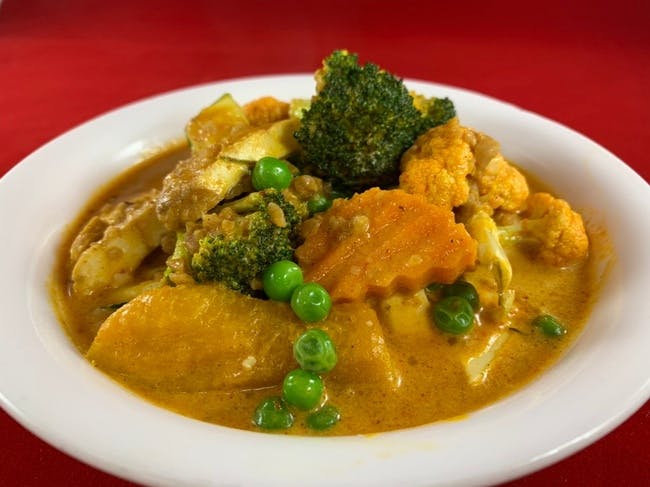 42B.Veggie Pa-Naeng Curry from Sa-Bai Thong Thai Cuisine - University Ave in Madison, WI