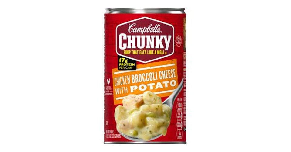 Campbell's Chunky Chicken Broccoli Cheese with Potato Soup (18.8 oz) from CVS - Franklin St in Waterloo, IA