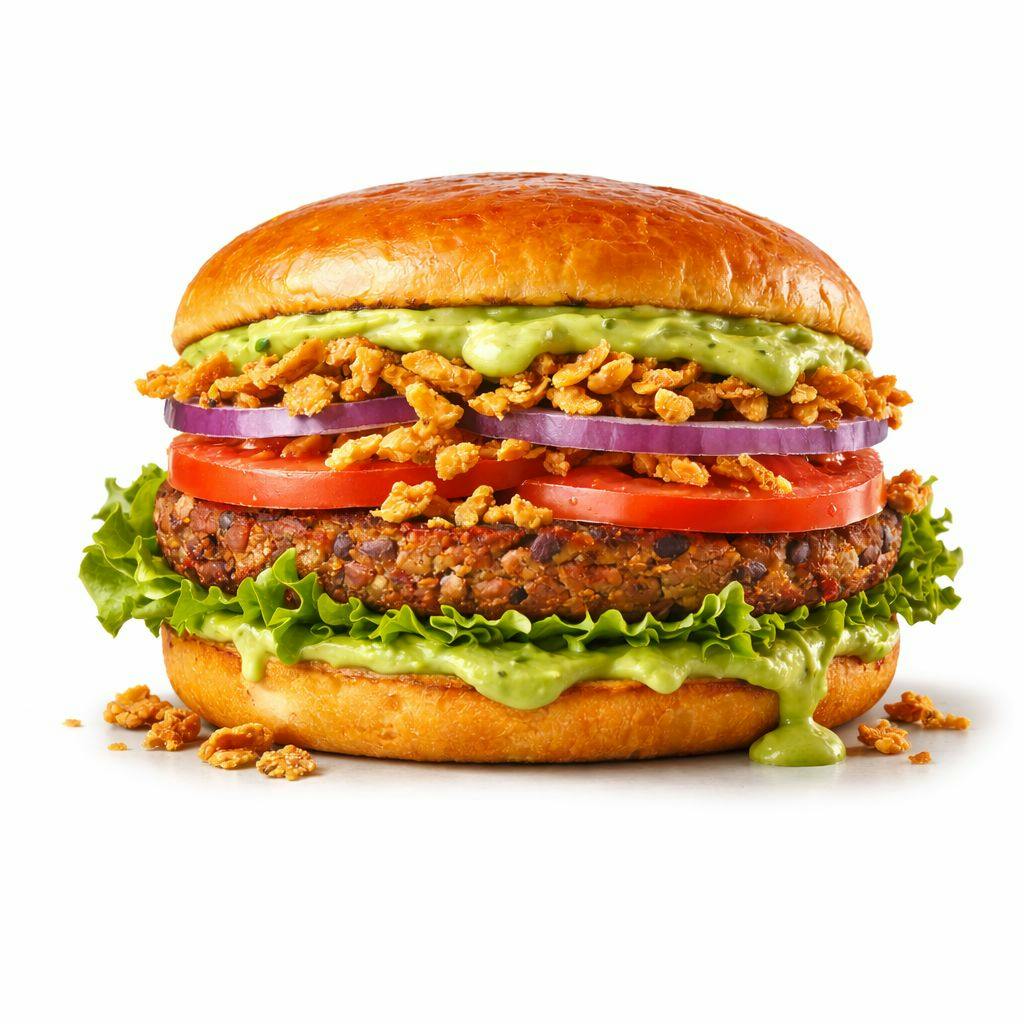 Bean Burger from The Fatty Patty-Downtown (Food Truck) in Milwaukee, WI