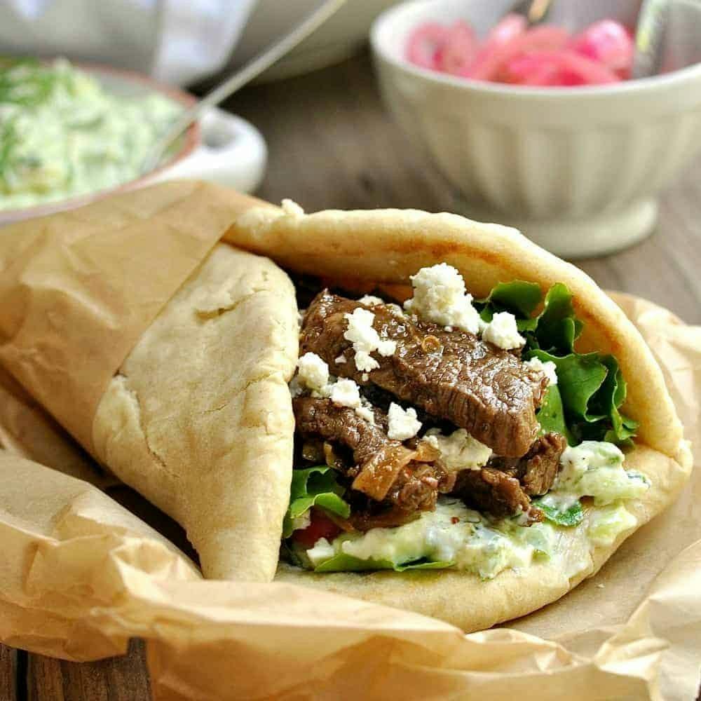 #6 Go Go Beef Shawarma from Go Go Gyro Grill in Columbus, OH