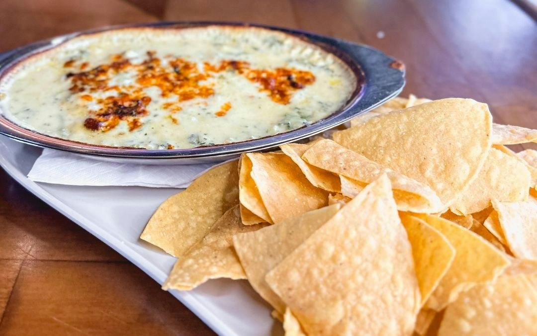 Spinach + Artichoke Dip from Monk's Bar & Grill - Middleton in Middleton, WI