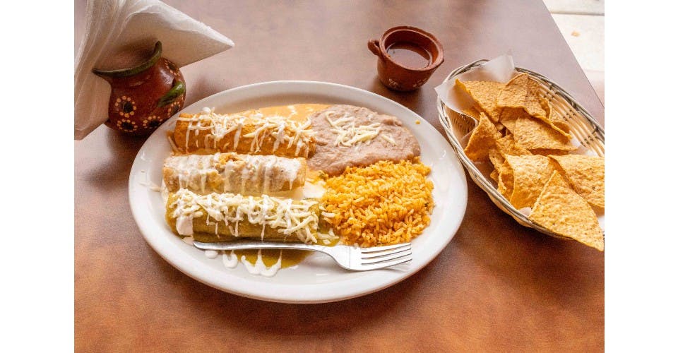 Cheesy Enchiladas from Gloria's Mexican Restaurant - Sun Prairie in Sun Prairie, WI