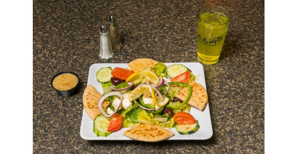 Greek Island Salad from Coliseum Sports Bar and Grill in Fond du Lac, WI