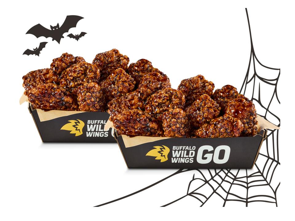 6 Black Garlic Glaze Boneless Wings from Buffalo Wild Wings - Broadhollow Rd in Farmingdale, NY