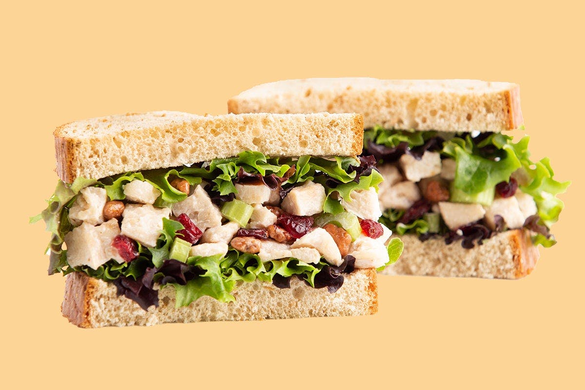 Cranberry 'N Pecan Chicken Salad Sandwich from Saladworks - Sterling Pkwy in Lincoln, CA