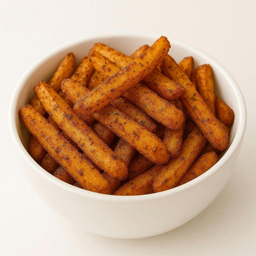 Jerked Fries from C'est Bon Caribbean Creole Cuisine in Baytown, TX