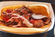 Tri-Tip Sandwich*** from All American BBQ in West Hills, CA
