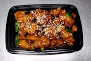 S3. Crispy Sesame Chicken from Asian Flaming Wok in Madison, WI