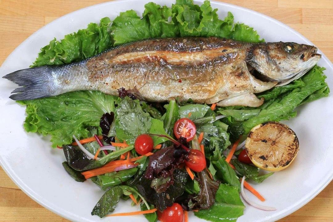 Grilled Sea Bass (Branzino) from Efes Mediterranean Grill - Princeton in Princeton, NJ