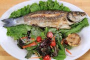Grilled Sea Bass (Branzino) from Efes Mediterranean Grill - Princeton in Princeton, NJ