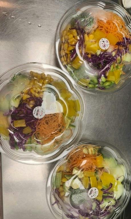 P6. Vegetables Poke Bowl from Panda House in Old Bridge, NJ