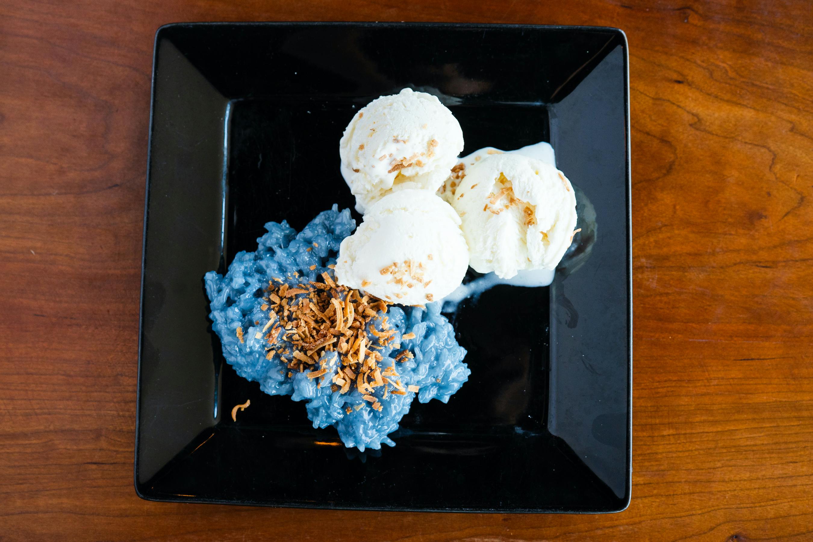Sweet Rice with Ice Cream from City Thai Cuisine in Portland, OR