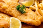 Fried Fish Dinner from Bailey Seafood in Buffalo, NY
