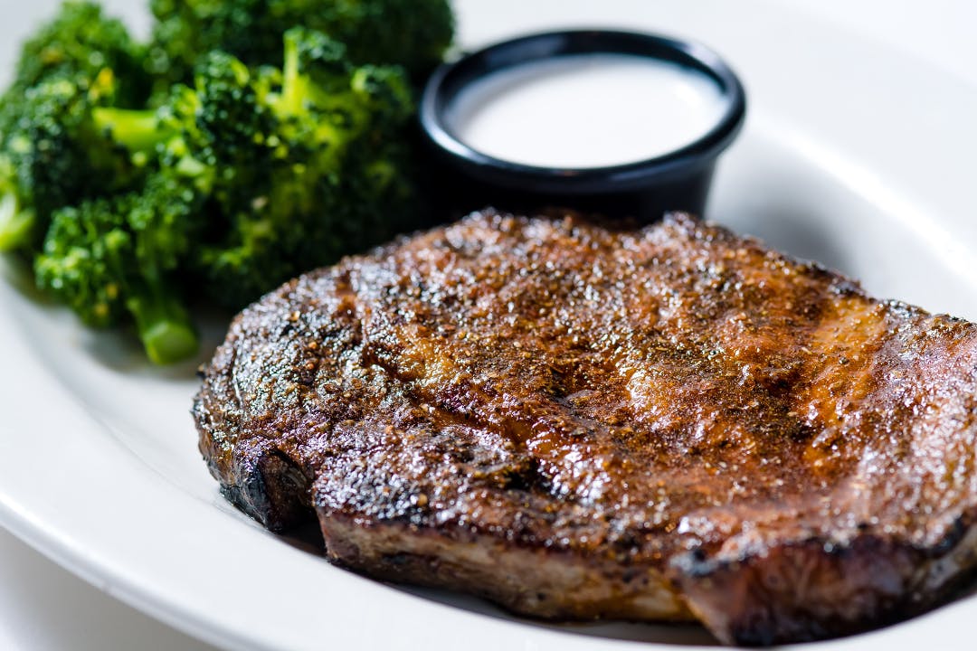 14oz Delmonico from All American Steakhouse in Ellicott City, MD