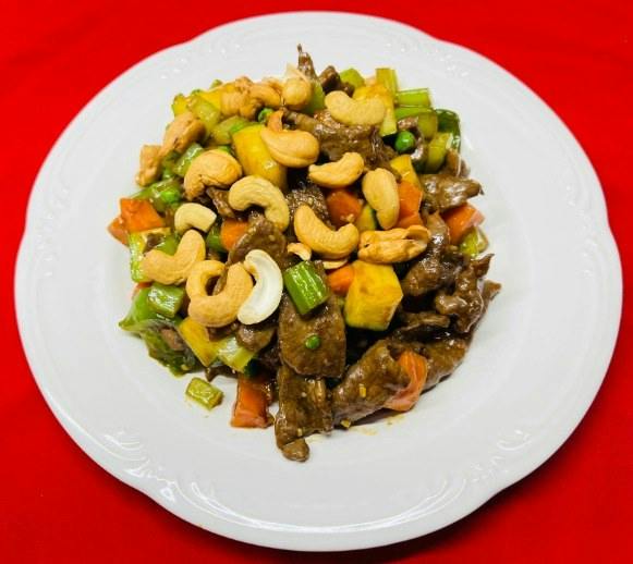 Cashew Beef from Happy Wok - Elmwood Ave in Middleton, WI