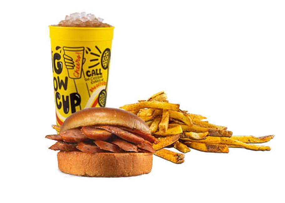 #2 Sausage Sandwich Combo from Dickey's Barbecue Pit: Kenosha 74th Place (WI-0575) in Kenosha, WI