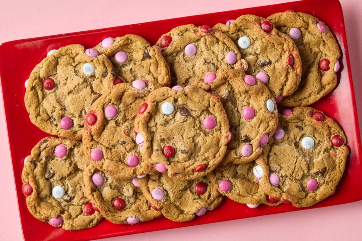 Original Chocolate Chip Cookie made with Cupid?s Blend M&M?S? from Great American Cookies - Turner Hill Rd in Stonecrest, GA