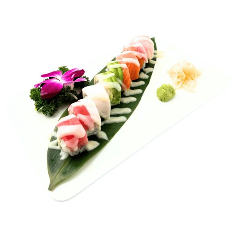 Rainbow Roll from Chiu's Sushi in Baltimore, MD