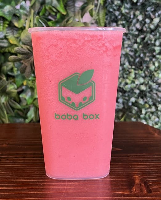 Yakult Strawberry Smoothie from Boba Box in Monrovia, CA