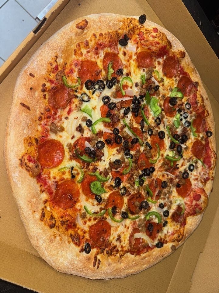 The York 16" from Atlas Gourmet Pizza in Westchase, FL