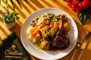 Combo Chicken Plate from C'est Bon Caribbean Creole Cuisine in Baytown, TX