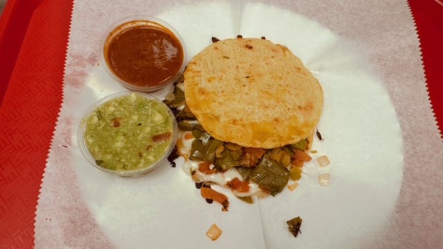 Nopal mulita from Tacos La Calle - Beach Blvd in Buena Park, CA