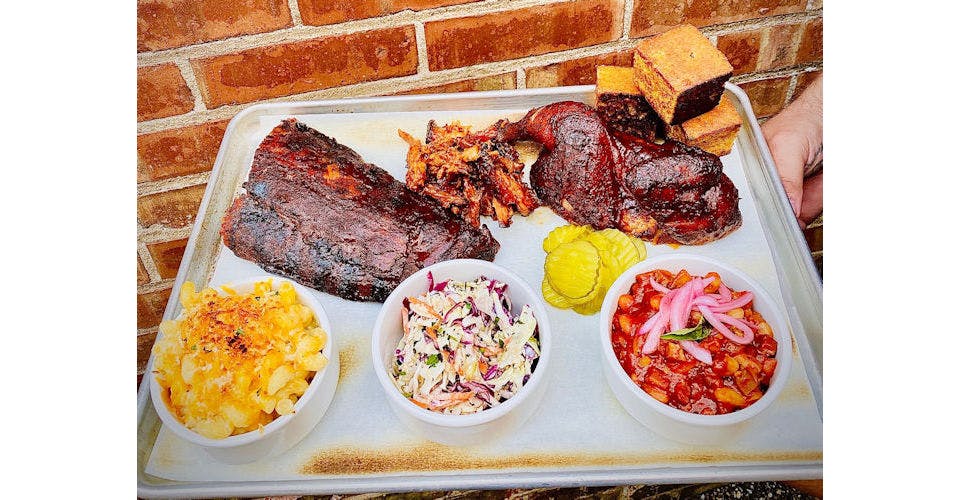 Smokeheads BBQ Platter from Smokeheads by Rick Tramonto - Milton Ave in Janesville, WI