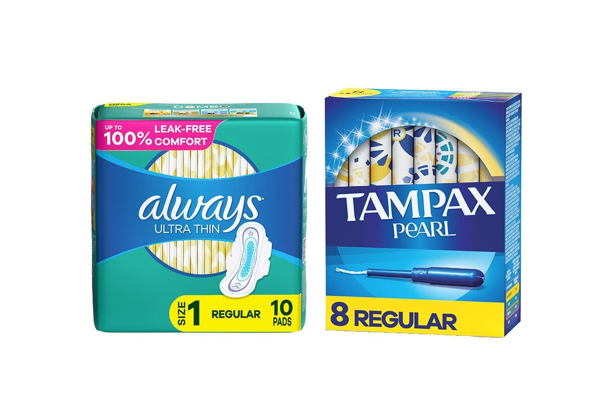 Feminine Products from Kwik Trip - 72nd Ave in Pleasant Prairie, WI