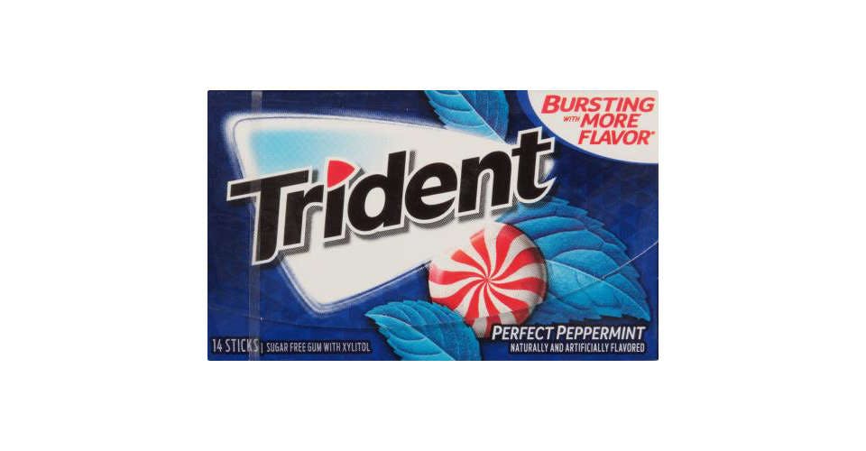 Trident Gum, Peppermint from Ultimart - W Johnson St. in Fond du Lac, WI