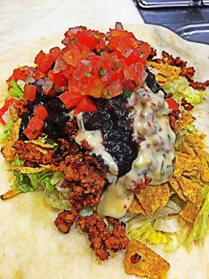 Nacho Burrito from Silly Serrano Mexican Restaurant in Eau Claire, WI