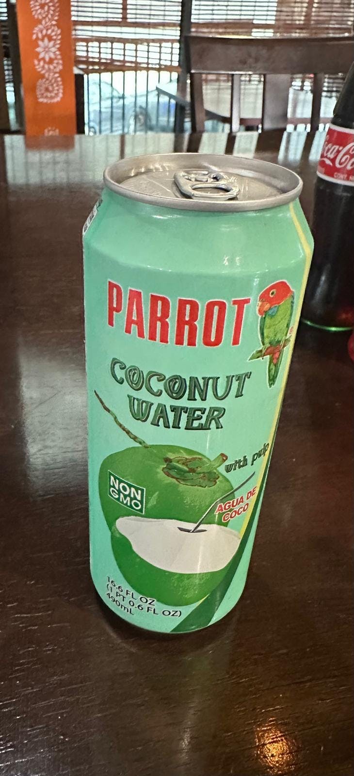 Parrot coconut water from Punjabi Tandoor - San Diego (Morehouse Dr) in San Diego, CA