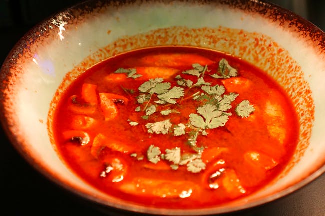 Tom Yum Soup ??? from DJ Kitchen in Philadelphia, PA