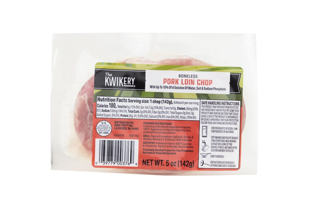 The Kwikery Boneless Pork Chop, 5OZ from Kwik Trip - Green Bay University Ave in Green Bay, WI