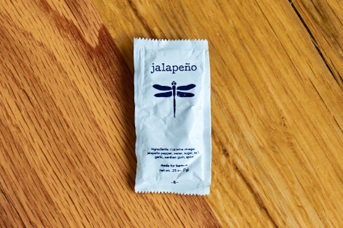 jalapeno hot sauce ? to-go from Bartaco - Hilldale in Madison, WI