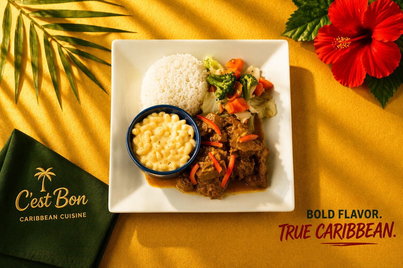 Curry Goat from C'est Bon Caribbean Creole Cuisine in Baytown, TX