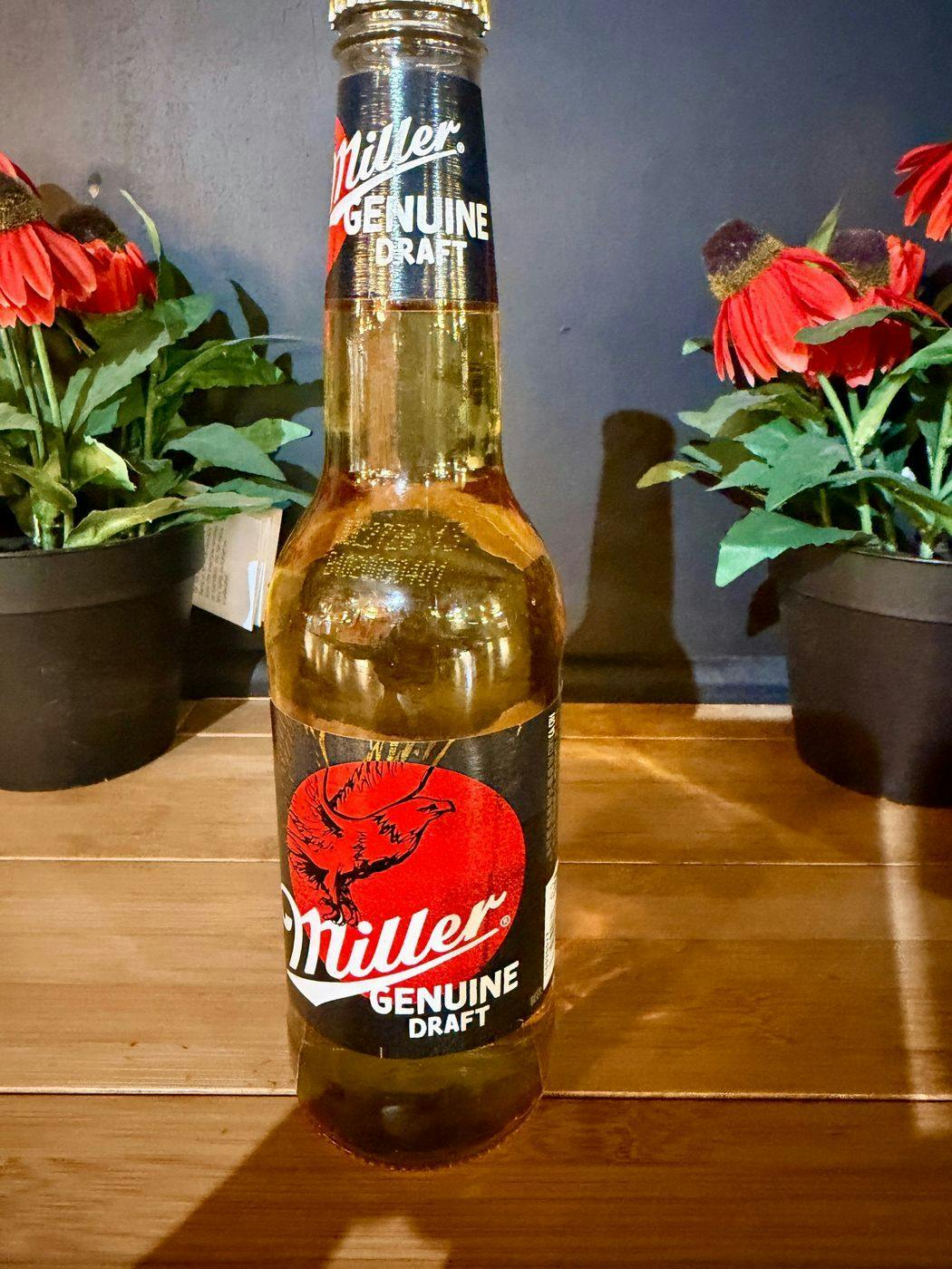 MILLER GENUINE DRAFT from Justveggiez in Madison, WI