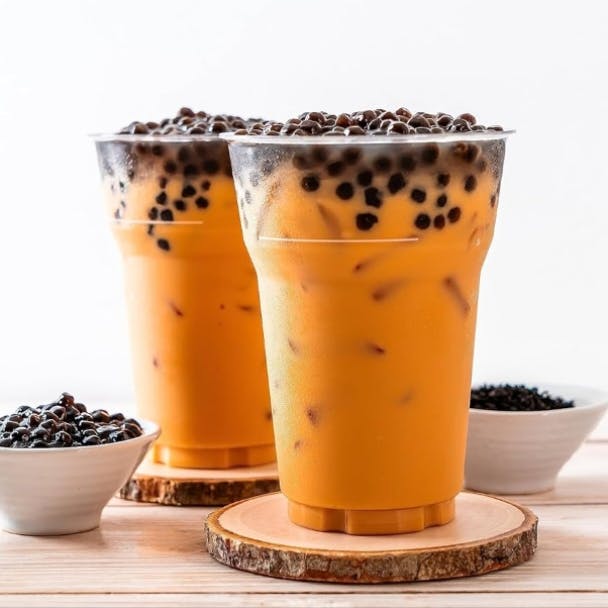 Thai milk tea from Sweet Haus in La Crosse, WI