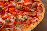 Pikes Peak Pizza - Small (10 Inch - 10 Slices) from Mountain Mike's Pizza - Alum Rock Ave in San Jose, CA
