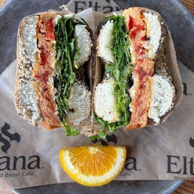 Feta & Pepper from Eltana Wood-Fired Bagels - 12th Ave in Seattle, WA